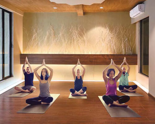 Amenities Yoga Area at Ceratec West Winds